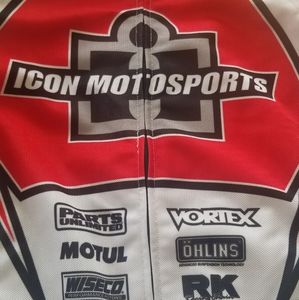 Mens Used ICON Hooligan motorcycle jacket XL